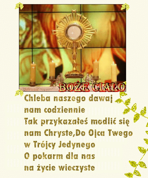 Chleba naszego dawaj nam codziennie